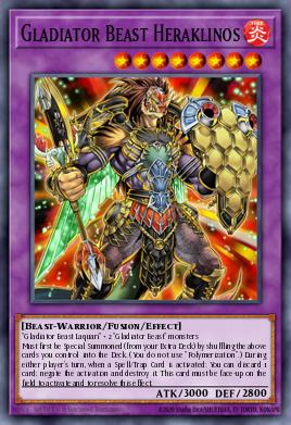 Card: Gladiator Beast Heraklinos