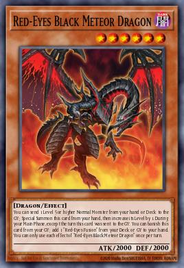 Card: Red-Eyes Black Meteor Dragon