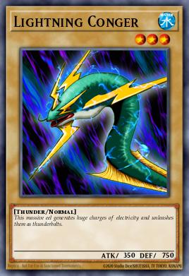 Card: Lightning Conger