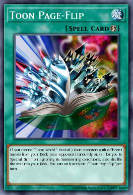 Card: Toon Page-Flip