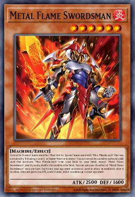 Card: Metal Flame Swordsman