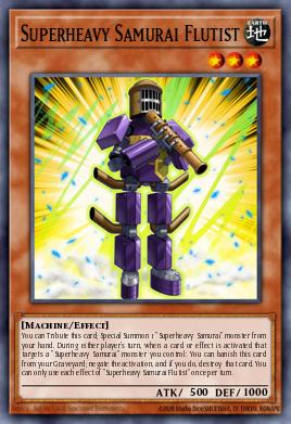 Card: Superheavy Samurai Flutist