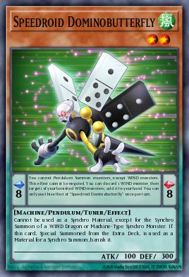 Card: Speedroid Dominobutterfly
