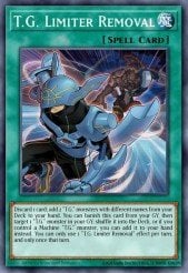Card: T.G. Limiter Removal