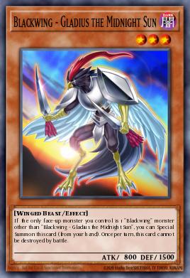 Card: Blackwing - Gladius the Midnight Sun
