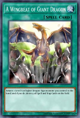 Card: A Wingbeat of Giant Dragon