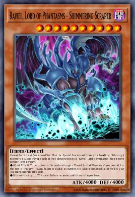 Card: Raviel, Lord of Phantasms - Shimmering Scraper