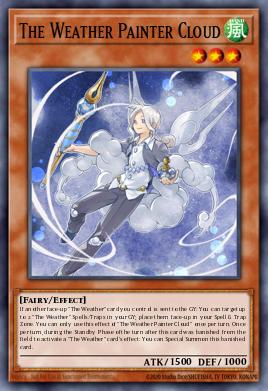 Card: The Weather Painter Cloud