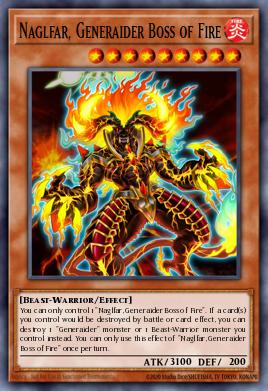 Card: Naglfar, Generaider Boss of Fire