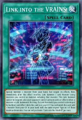 Card: Link into the VRAINS!