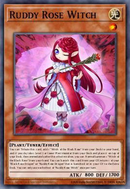 Card: Ruddy Rose Witch