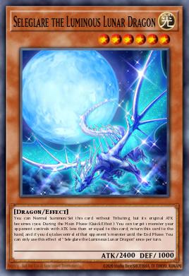 Card: Seleglare the Luminous Lunar Dragon