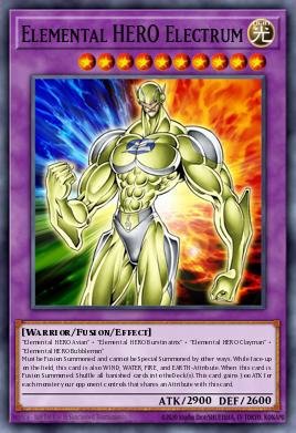 Card: Elemental HERO Electrum