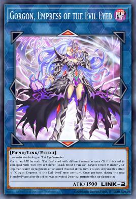 Card: Gorgon, Empress of the Evil Eyed