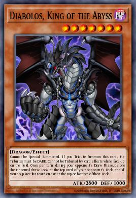 Card: Diabolos, King of the Abyss