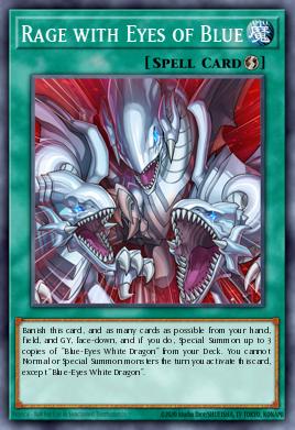 Card: Rage with Eyes of Blue