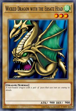 Card: Wicked Dragon with the Ersatz Head