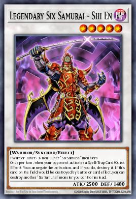 Card: Legendary Six Samurai - Shi En