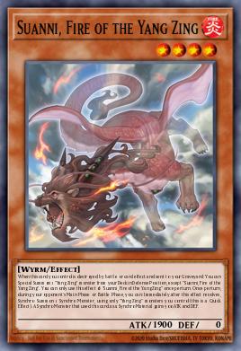 Card: Suanni, Fire of the Yang Zing