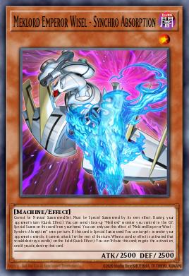 Card: Meklord Emperor Wisel - Synchro Absorption
