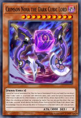 Card: Crimson Nova the Dark Cubic Lord