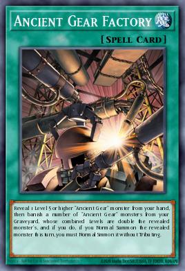 Card: Ancient Gear Factory