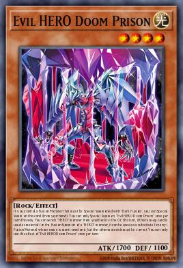 Card: Evil HERO Dead-End Prison