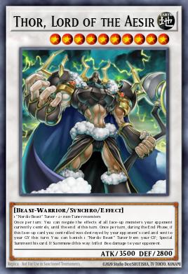 Card: Thor, Lord of the Aesir