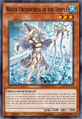 Card: Water Enchantress of the Temple