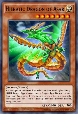 Card: Hieratic Dragon of Asar