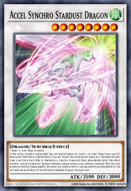 Card: Accel Synchro Stardust Dragon