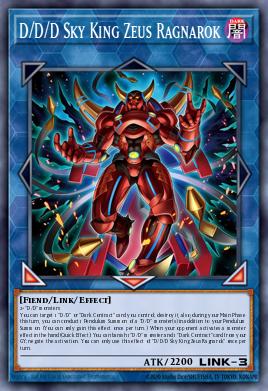 Card: D/D/D Sky King Zeus Ragnarok