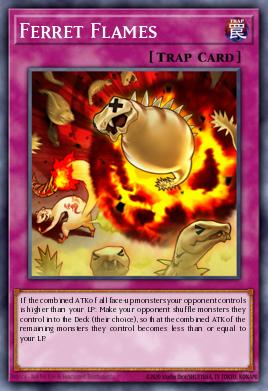Card: Ferret Flames