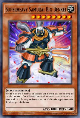 Card: Superheavy Samurai Big Benkei