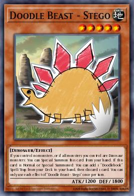 Card: Doodle Beast - Stego