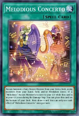 Card: Melodious Concerto