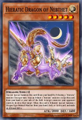 Card: Hieratic Dragon of Nebthet