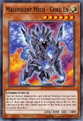 Card: Malevolent Mech - Goku En
