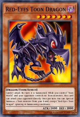Card: Red-Eyes Toon Dragon