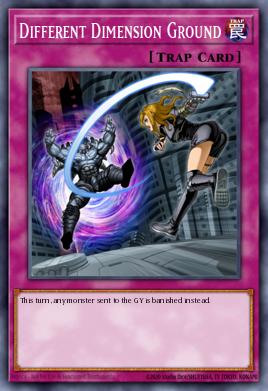 Card: Different Dimension Ground