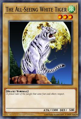 Card: The All-Seeing White Tiger