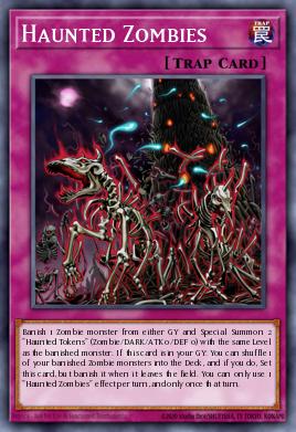 Card: Haunted Zombies