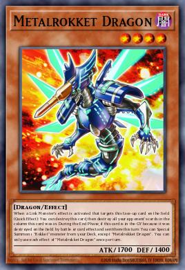 Card: Metalrokket Dragon