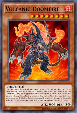 Card: Volcanic Doomfire