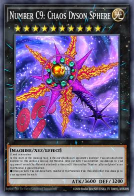 Card: Number C9: Chaos Dyson Sphere