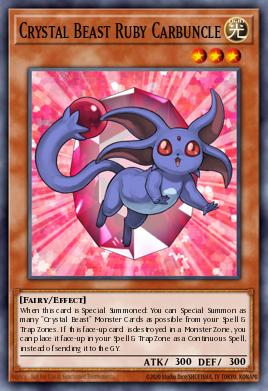 Card: Crystal Beast Ruby Carbuncle