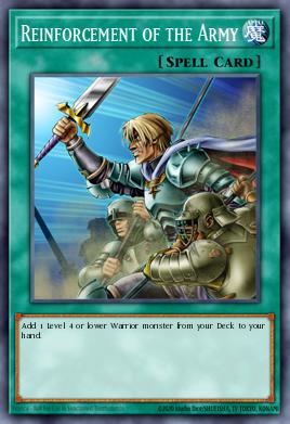 Card: Reinforcement of the Army