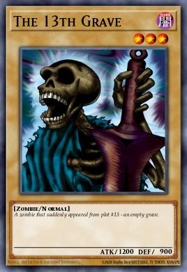 Card: The 13th Grave