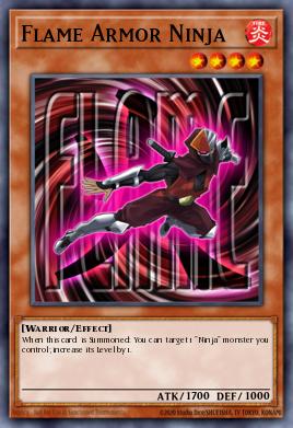 Card: Flame Armor Ninja