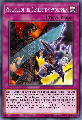 Card: Prologue of the Destruction Swordsman